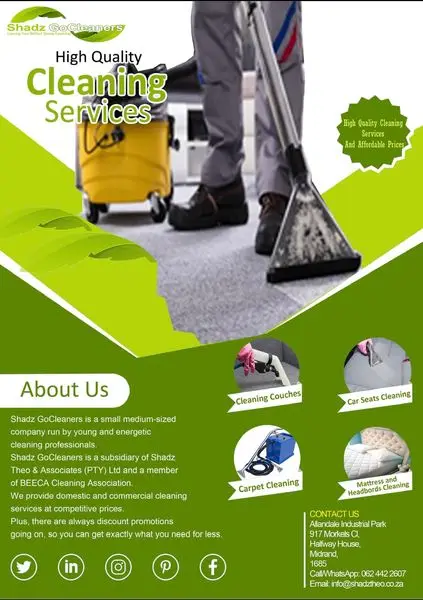Hello There!!
Looking for an incredible Cleaning Contractor?? We are ju