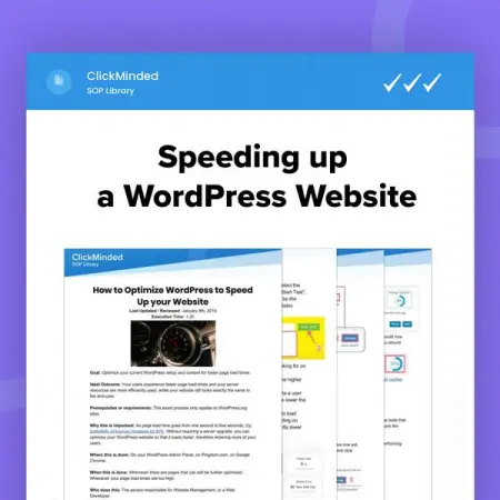 CLICKMINDED.COM
Execution Time 45 Minutes
 Streamline processes
Download
 Streamline pr