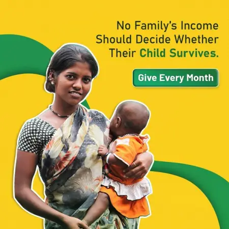 Every minute, little ones lose their lives to treatable illnesses in a single yea