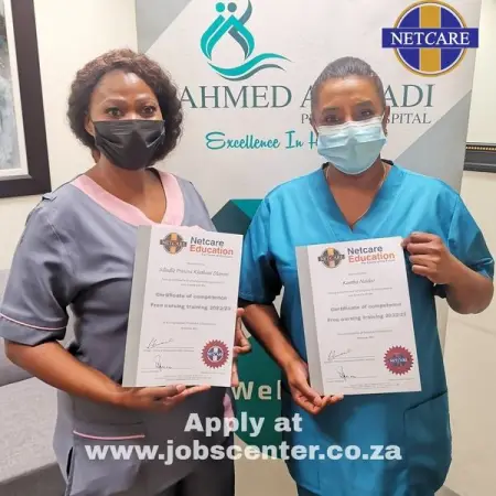 Dont forget to apply for the Nursing intake 2023
WWW.NETCARE.CO.ZA
Stipend  R6500 pm
Re