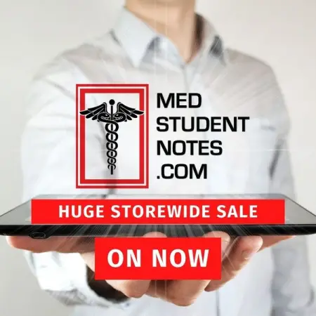 MEDSTUDENTNOTES.COM
Get Our 80 OFF BUNDLE NOW!
Lifetime Access
Shop Now
Li