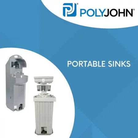 POLYJOHN.COM
Portable Sinks
Providing a sanitary method of washing your hands for one or mor