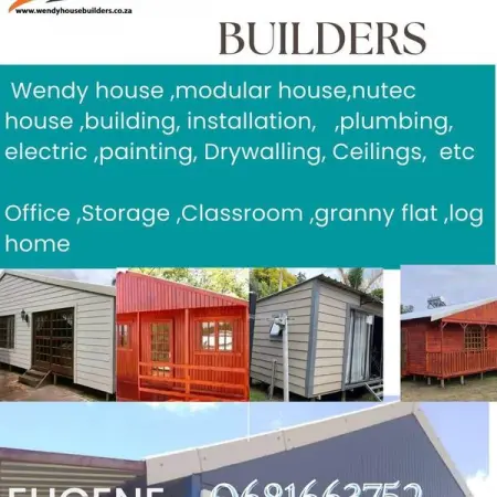 we build and supply all sizes of wendy houses and log cabins, nationwide fo