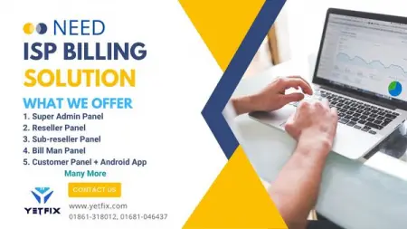 Need ISP Billing Management please call us at
01681046437 whatsapp
0179365956
