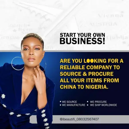 API.WHATSAPP.COM
Lets help you procure and source all your items.
Ibeautifi is a solution-d