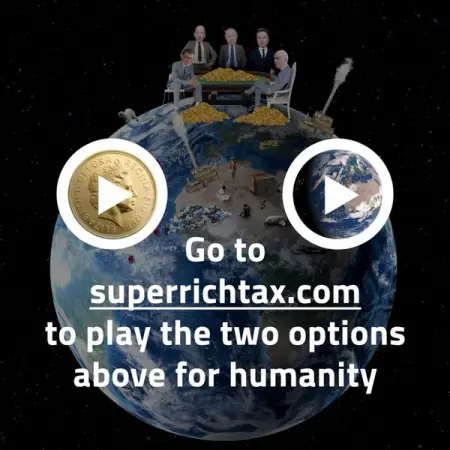 We can muddle through and watch humanity and the earth deteriorate further 