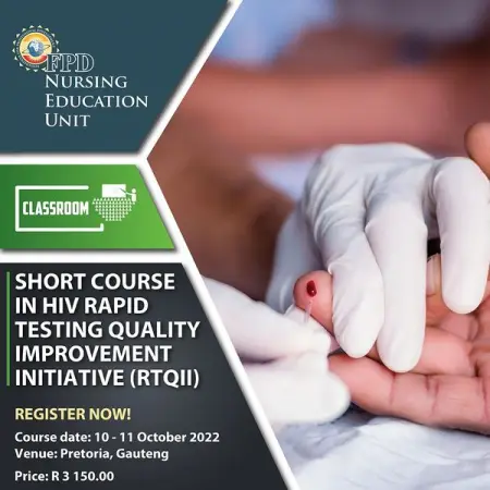 Short Course in HIV Rapid Testing Quality Improvement Initiative RTQII 
13 C