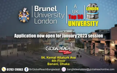 FB.COM
Study in the UK I Final reminder Jan2023 intake
Global Reach represents 1
