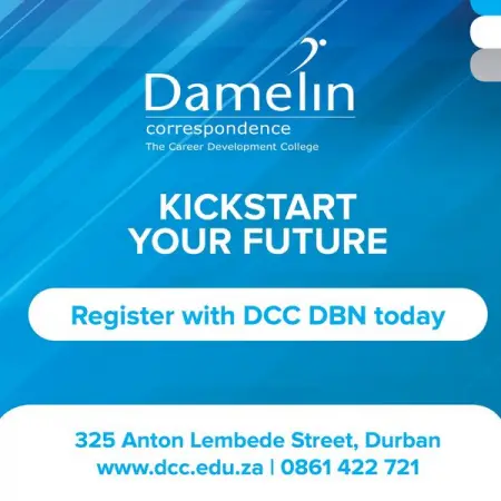 FB.ME
Choose distance learning
Join DDC DBN now
Apply Now
Join DDC DBN now