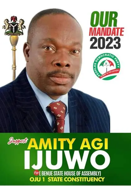 THE MAN, AMITY AGI IJUWO AND THE SIGNIFICANCE OF HIS DESIRE TO SERVE THE PEOPLE OF OJU 1
