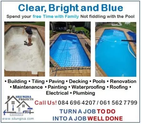 Free Quotations - Reliable References - Quality Workmanship - 084 696 4207 or 061 56