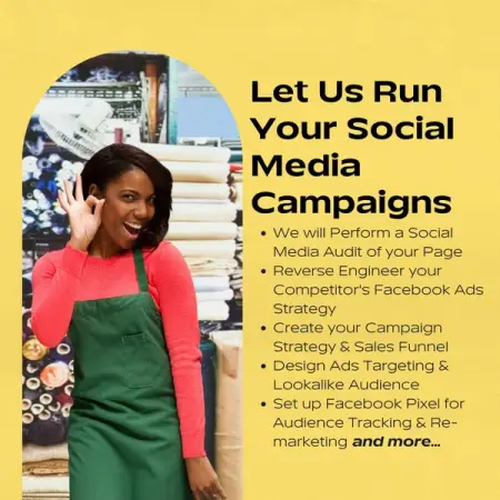 Attention Business Owners

Need help with creating Effective Social Media Ad Campaig