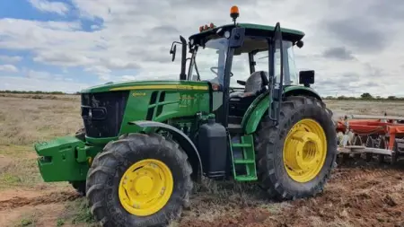Introducing the NEW 6-Cylinder on the block.

The 6140B Cab Tractor recently j