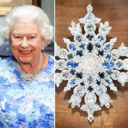 Mientras asista al funeral de la princesa Diana, la reina luci un broche muy important