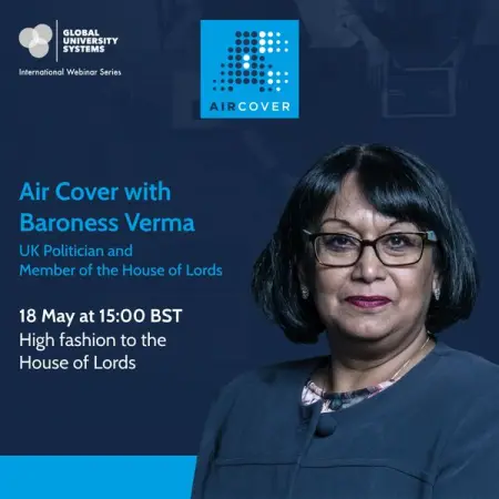 Join the latest AirCover with Baroness Verma for High fashion to the House 