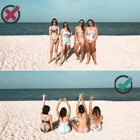 From how to pose according to the style of clothing to what angle suits t