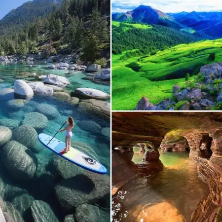 The U.S.A. has some downright impressive natural landscapes, but so many of them ar