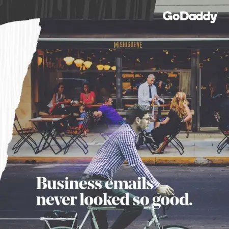 GODADDY.COM
Build trust with email that matches your domain.
Shop Now
 