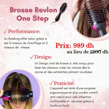 BRANDSANDBEAUTY.MA
Brosse Revlon One Step
Shop Now
 