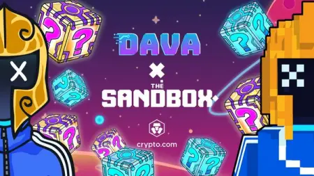  NFT avatar project DAVA and premier blockchain game The Sandbox have collabora