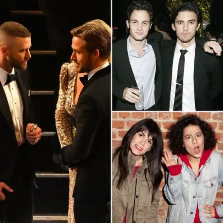 From Ryan Gosling and Justin Timberlake to Raven Symone and Lindsay Lohan, here are 40