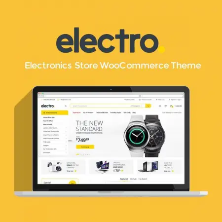 PLUGINTHEME.NET
4.49 - Electro Electronics Store WooCommerce Theme
Get Great D