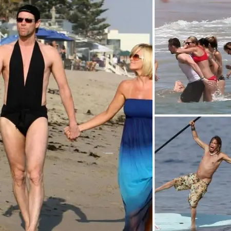 The beach is a wonderful place to unwind, but if youre a celebrity, th