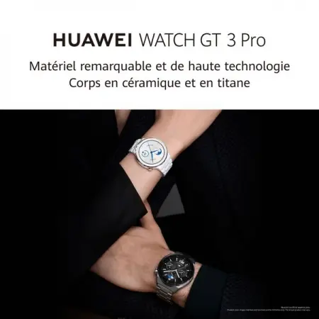 La HUAWEIWATCHGT3Pro marie un artisanat exquis  des matriaux high-tech remarqu