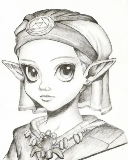 Today I stumbled across a very old drawing that I made back in the days. I made a p