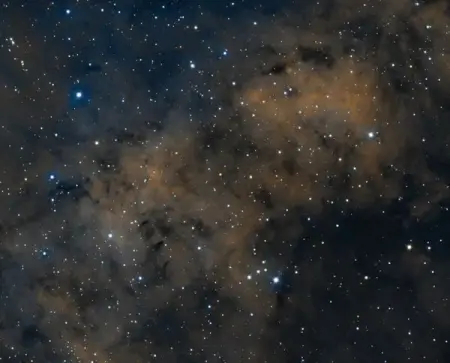 The Nebula NGC6914, part of Cygnus and has a distance of 6000 light-year