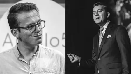 2022 is the year both VOCES8 and Apollo5 say farewell to our long-serving basses