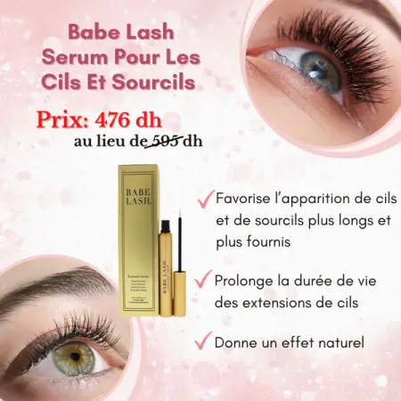 BRANDSANDBEAUTY.MA
Babe Lash Serum Pour Les Cils Et Sourcils
Shop Now
 