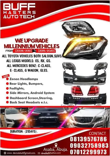 Connect with Upgrade Auto Technology. We Upgrade all Toyota, Lexus, Mercedes Ben