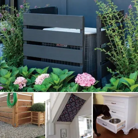 Call them necessary evils the utility boxes, septic tanks, and random rece