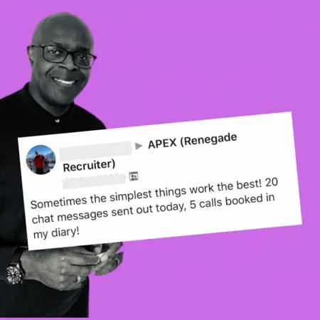 One of the strategies we teach enables the Recruitment and Search Busine