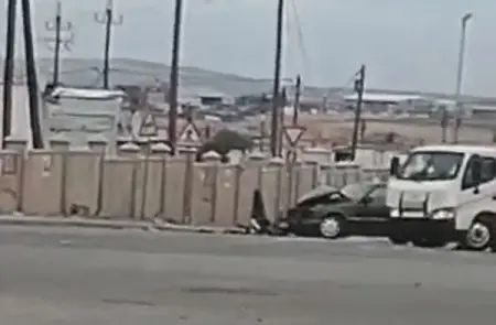 A group of armed suspects remain empty handed and on the run after a faile