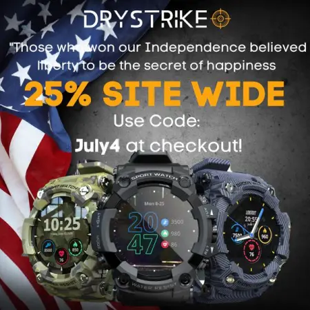  Get the latest Drystrike Watch with the biggest 4th of July Sale!

Enjoy F