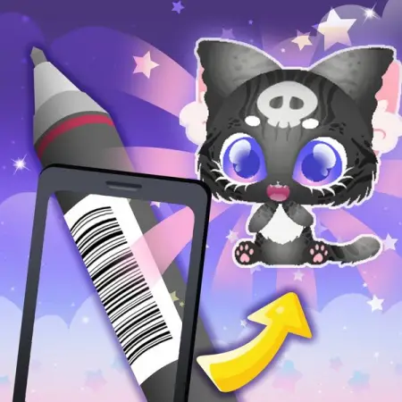 QR Scanner is an APP that scans a QR code, unlike NFC only a certain phone can use a QR butt