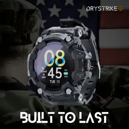 Forget about fragile overpriced name brand smart watches!
Introducing a Military