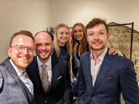 It was a joy to sing at our home, the Voces8 Centre, on Friday to celebrate Gregs tenure wit