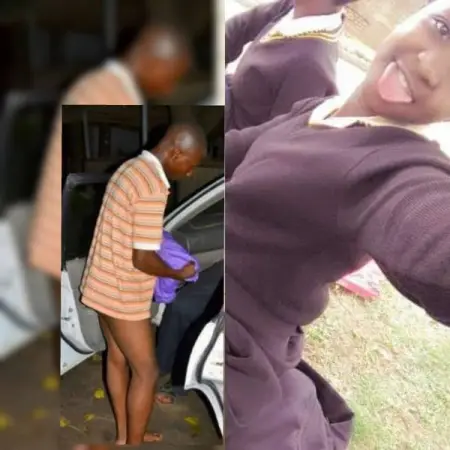 Leakead Video of A Student engaged in a threesome with 2 Nigerian Men in the car 