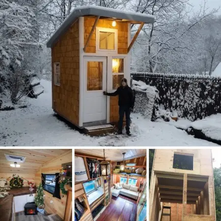 Dieser unglaubliche Junge hat dieses Pltzchen ganz allein entworfen und gebaut.