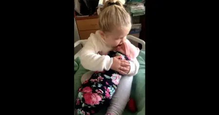 This is the sweetest sight Ive ever seen 
SHAREABLY.NET
Toddler holds newborn 