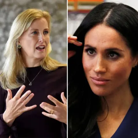 Sophie, condesa de Wessex, designada extraoficialmente como la mentora real de Meghan Ma