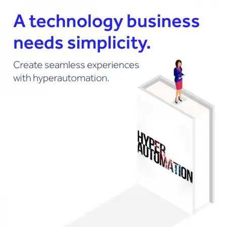 In the HYPERAUTOMATION book, learn how AI and low-code provide a critical path toward