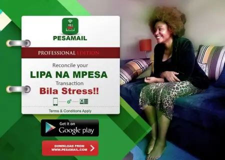 Advertise to customers who pay using M-PESA