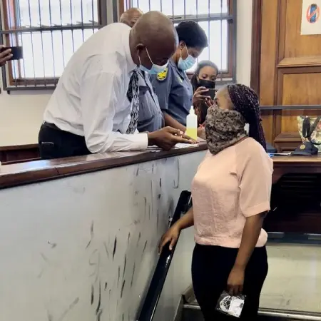 Bathobile Mlangeni faces a theft charge for allegedly walking off the premises of SBV 
